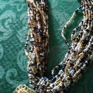 Multi colored original beaded necklace